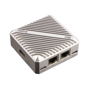 Carte industrielle Radxa E20C Quad Core SBC avec double Ethernet Gigabit, boîtier en aluminium CNC, décodage vidéo 4K - Product Image 3