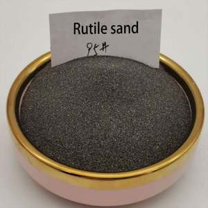 Sable de rutile de minerai de titane à haute pureté (95 %) pour électrodes de soudage, qualité électrode de soudage - Product Image 4