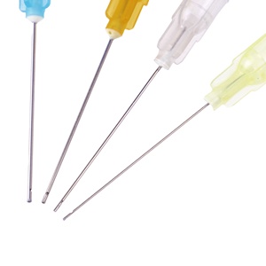 Agujas de irrigación <span class=keywords><strong>periodontal</strong></span> manuales de plástico estériles con diseño de muescas y puerto lateral - Product Image 3