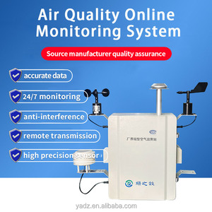 Trạm Giám Sát Không Khí Siêu Nhỏ Máy Dò Tham Số Khí Tượng Giám Sát Trực Tuyến PM2.5 PM10 TSP - Product Image 5