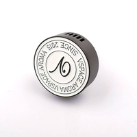 Diffuseur d'aromathérapie magnétique personnalisé en alliage de zinc pour grille d'aération de voiture, parfum longue durée pour la décoration automobile