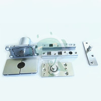 Charnière de porte pneumatique à ressort hydraulique, charnière de sol, charnière de porte en métal robuste, prix d'usine en Chine