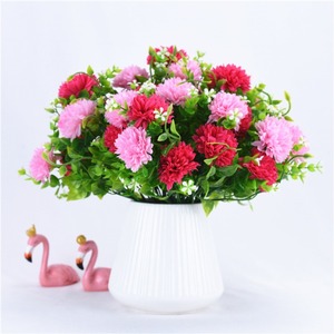 Nuevo Ramo <span class=keywords><strong>de</strong></span> Plantas Artificiales Chinas <span class=keywords><strong>de</strong></span> 7 Ramas con Cebolla, Hierba Acuática y <span class=keywords><strong>Diente</strong></span> <span class=keywords><strong>de</strong></span> León para Decoración <span class=keywords><strong>de</strong></span> Bodas, Salas <span class=keywords><strong>de</strong></span> Estar y Hogares - Product Image 1