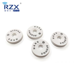 ABS 방수 미니 원형 25mm/30mm 원형 125KHz/13.56MHz <span class=keywords><strong>RFID</strong></span>/NFC 코인 토큰 태그 소형 태그 <span class=keywords><strong>RFID</strong></span> - Product Image 2