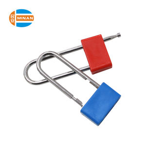 Candado de plástico con sello de bloqueo de una sola vez con metal, de un solo uso - Product Image 1