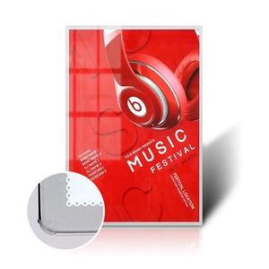 Nhà Hàng menu <span class=keywords><strong>A1</strong></span> A2 A3 A4 nhôm thay đổi nhanh chóng bề mặt kính mỏng khung ảnh <span class=keywords><strong>lightbox</strong></span> - Product Image 5