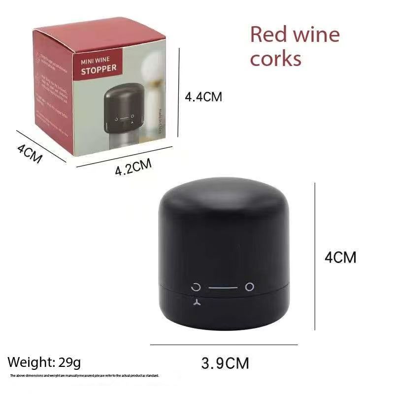 Bouchon fraîcheur pour vin rouge - Boîte couleur