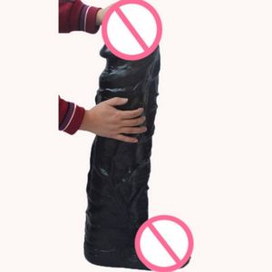 FAAK-84 55cm*13cm Dildo Enorme de Piel Gruesa y Realista, Tapón Anal, Masturbador, Palo de Masaje, Productos Sexuales para Adultos - Product Image 3