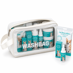 Kit <span class=keywords><strong>de</strong></span> <span class=keywords><strong>Limpieza</strong></span> para Mascotas 6 en 1 con Bolsa <span class=keywords><strong>de</strong></span> Lavado para <span class=keywords><strong>Perros</strong></span> y Gatos, Set <span class=keywords><strong>de</strong></span> Higiene y Aseo, Marca Privada - Product Image 3