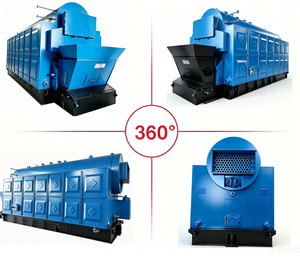 Chaudière à vapeur à biomasse et charbon DZL4Ton à haute efficacité thermique avec grille à étages pour ligne de production de séchage du contreplaqué et des panneaux de bois - Product Image 5