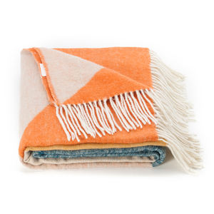 <span class=keywords><strong>Plaid</strong></span> en <span class=keywords><strong>cachemire</strong></span> australien tissé 100 laine mérinos jacquard tissé couverture personnalisée - Product Image 2