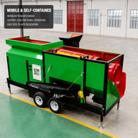 Nouveau modèle 2026 – Équipement de criblage robuste pour la séparation du sol et du bois, certifié ISO9001, personnalisable, avec trommel