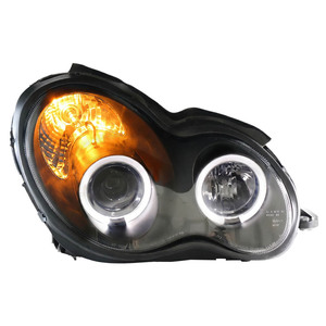 Para Mercedes Benz W203 S203 2000-2007: Conjunto de Faros Delanteros LED DRL II con Lente Mejorada y Luz Diurna Inteligente - Product Image 6