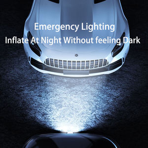 Pompe à air électrique intelligente sans fil 12V certifiée CE pour voiture, manomètre numérique <span class=keywords><strong>de</strong></span> pression des pneus, gonfleur portable dédié avec chargement USB - Product Image 6