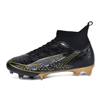 Service ODM Chaussures de football personnalisées avec logo pour hommes, chaussures de sport d'extérieur