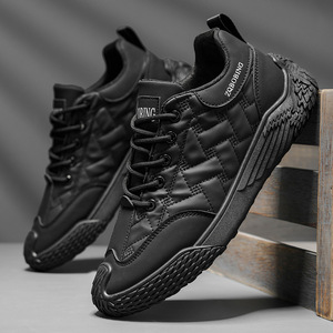 Zapatos para Caminar Ligeros Antideslizantes para Hombre, Parte Superior de Malla y PU, Entresuela de EVA con Amortiguación, Cómodos para Uso en Exteriores - Product Image 5