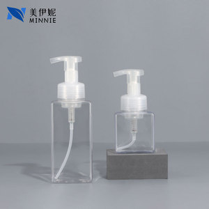 Botella cuadrada Minnie con dispensador de espuma de 250ml y 500ml para limpiador facial y desinfectante de manos - Product Image 3