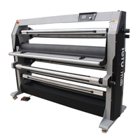 Machine à plastifier électrique LeFu LF1700-D2 1630 mm, plastifieuse automatique à rouleaux, chaud/froid, 110V/220V, 28 m/min, papier/plastique