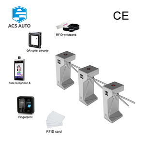 ACS Tự động kiểm soát truy cập Tripod turnstile cổng-Tích hợp Nhận dạng khuôn mặt, RFID & QR Reader cho phòng tập thể dục và vui chơi giải trí địa điểm - Product Image 1