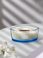 C&H Bootförmige Holzdocht-Glaskerzen Aromatherapie Natürliche Sojawachskerzen Private Label