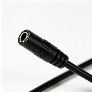 Câble audio femelle 3 pôles de 1 m pour pédale d'effets de guitare, connexion d'instrument, extension de port audio pour haut-parleur <span class=keywords><strong>Bluetooth</strong></span> extérieur - Product Image 1