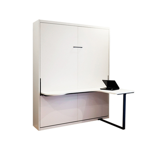 Popular Juego de Muebles para Sala de Estar, <span class=keywords><strong>Cama</strong></span> Murphy Individual con <span class=keywords><strong>Escritorio</strong></span>, <span class=keywords><strong>Cama</strong></span> Plegable de Metal, <span class=keywords><strong>Cama</strong></span> de Pared de Apertura Manual - Product Image 5