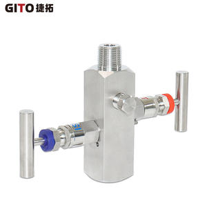 Collecteur à deux vannes 1/2'' NPT FXM pour tableau de bord, pièces et accessoires d'instruments - Product Image 1