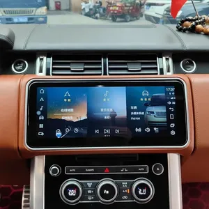 12.3 "araba radyo Android 13 Range Rover Vogue için L405 2013-2019 kablosuz CarPlay 8 çekirdek araba multimedya oynatıcı GPS