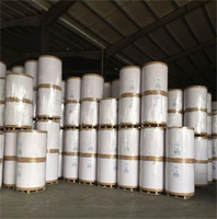 Feuilles de papier blanches enduites imprimables pour emballage personnalisé rouleau stock finition lisse haute brillance C2s Gc1 Sbs panneau ivoire