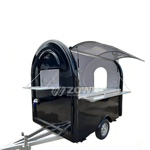 Outdoor Food Carts Food Trailer for Sale New Food Trailer Mobile Food Cart Food Trailer Outdoor Service Cart - Product Image 3