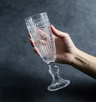 Pichet à eau en verre classique à l'ancienne tasse à vin Highball tournesol ensemble de verres à boire pour mariage