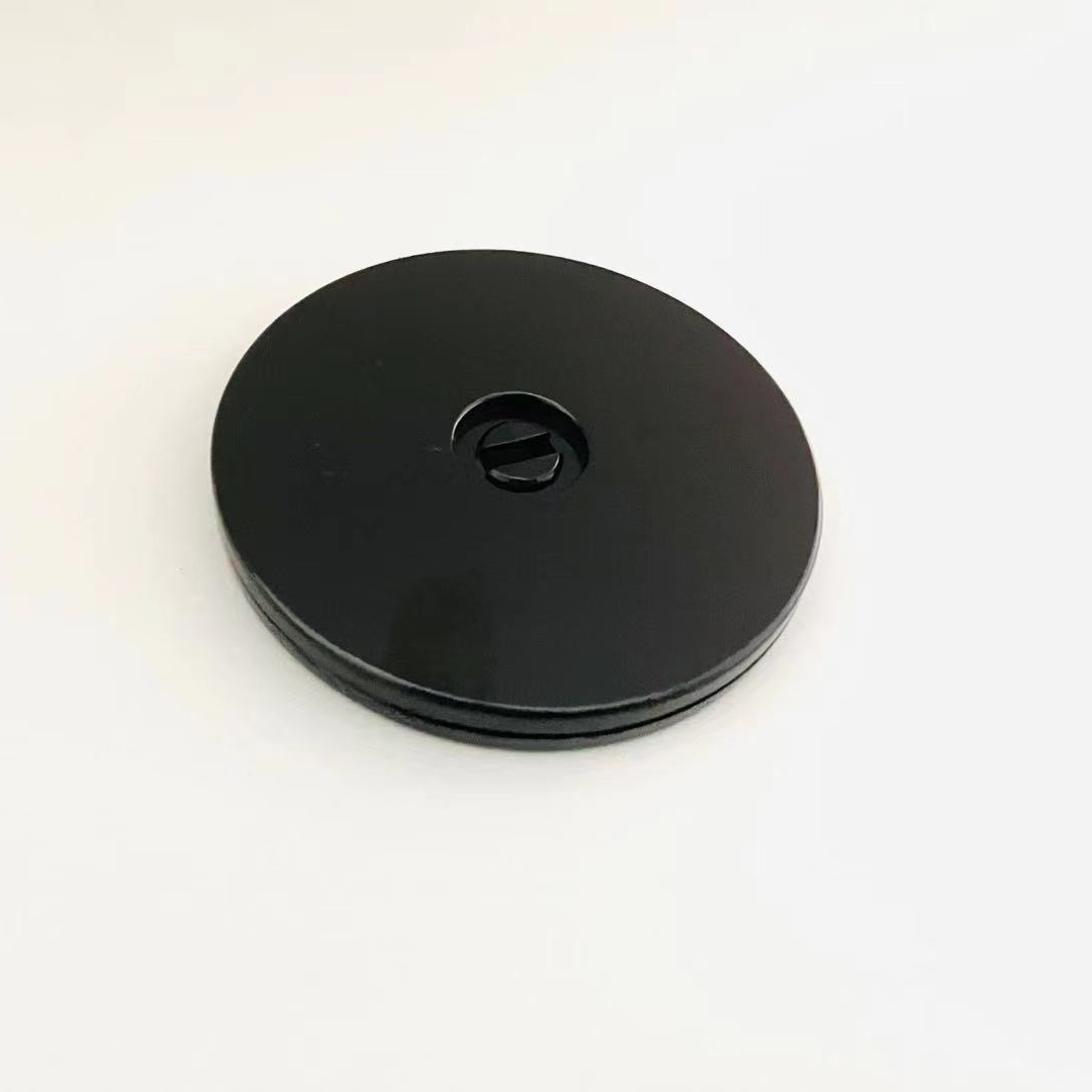 black lazy susan swivel bead plate acrylic plastic turntable display stand rotating plate