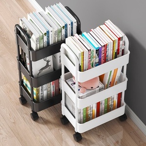 Nhà bếp & Phòng ngủ đa chức năng lăn giỏ hàng với bánh xe nhiều lớp Tầng-đứng lưu trữ giá - Product Image 5