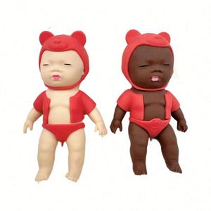 Figurine Ugly Cute Squishy à rebond lent, noire, en EVA, format paume, jouet à tirer, unisexe, pour 5 à 7 ans - Product Image 5