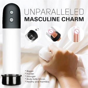 Automatische Mannen Penis Vergrotingspomp Usb Oplaadbare <span class=keywords><strong>3</strong></span> Snelheid Van Zuigen Met Haan <span class=keywords><strong>Ring</strong></span> En Zachte Mouwen - Product Image 3