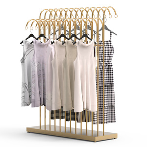 Customized Single Sided Boutique Clothing <strong>Display</strong> Rack for Clothing <strong>Display</strong> Racks Retail Store Clothing <strong>Garment</strong> Rack - Product Image 5
