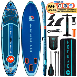 กระดานโต้คลื่นแบบเป่าลมขนาด 11'6''x34''x6'' รุ่น MY09/10 สำหรับยืนพายและเล่นเซิร์ฟ  ความมั่นคงที่เหนือชั้น รับน้ำหนักได้ 430 ปอนด์ - Product Image 1