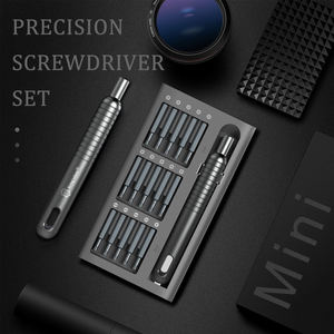 King'sdun Multi-bit <b>Screwdriver</b> <b>Set</b> 20-40pcs Aluminum Handle Matte Finish Interchangeable Bits <b>Torx</b> Hex Bit Tool Kit - Product Image 3