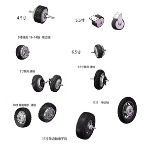 Kiyanye एगv फोर्कलिफ्ट इलेक्ट्रिक इंटेलिजेंस ड्राइव व्हील 6 इंच 8 इंच 10 इंच 12 इंच 13 इंच का इलेक्ट्रिक व्हीलचेयर टायर - Product Image 6