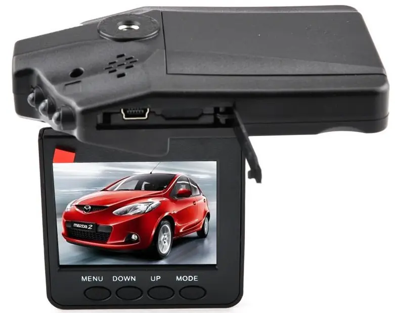 קלאסי דאש מצלמת H198 רכב קופסא שחורה 6 IR LED רכב DVR עם Rotatable ראיית לילה Fhd רכב Dashcam מקליט וידאו מצלמה