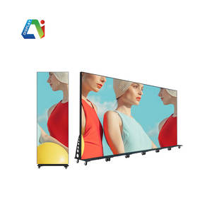 Performance après-vente sans souci Affichage d'écran d'affiche d'intérieur Lecteur de publicité intelligent portable pour le café du centre commercial - Product Image 2