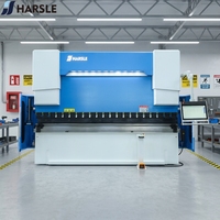 Presse plieuse CNC servo-hydraulique HARSLE 100/120/160/200/250T DA69S pour tôles de grande taille – Prix compétitif