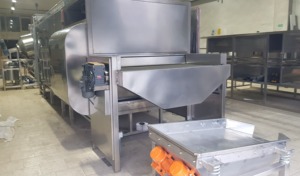 Horno para Tostar Frutos Secos de 850 Kg/h de Acero Inoxidable para Aplicaciones en Molinos de Harina y Bodegas - Product Image 2