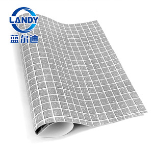 แผ่นเมมเบรนสำหรับสระว่ายน้ำ Landy ขนาด 1.8x25 เมตร ลายหิน หนาพิเศษ ป้องกันเชื้อราและแบคทีเรีย - Product Image 2