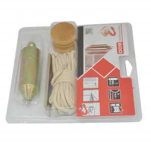 Herramienta de construcción de <span class=keywords><strong>4</strong></span> metros a la longitud de la línea de plomada con madera y imán - Product Image 1