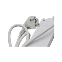 ESUN 6-Steckdosen-Steckdosenleiste Hoch empfindliches europäisches Verlängerung kabel mit Überspannung schutz vom Typ EU-Steckdose 16A Strom