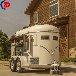 Di động Kem giỏ hàng bán hàng tự động van horsebox cổ điển ngựa hộp thực phẩm Xe Đẩy kiosk ngựa Trailer thanh - Product Image 6