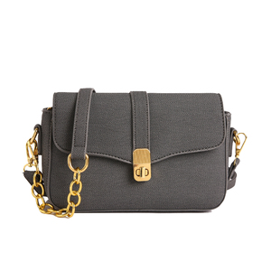Bolso de Hombro Cuadrado Mediano Geométrico de Moda de Alta Gama para Mujer, con Dos Correas, Portátil, con una Sola Correa, de Alta Estética y Lujo Ligero - Product Image 1