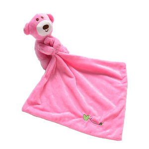 <span class=keywords><strong>Animales</strong></span> lindos osito bebé toalla calmante/muñeca súper suave sin caída <span class=keywords><strong>de</strong></span> pelo puede ser mordido juguete calmante - Product Image 4
