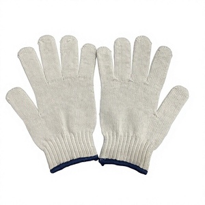 Guantes de Trabajo Vietnamitas de Seguridad TC (40% Algodón + 60% Poliéster) Duraderos CVC (80% Algodón + 20% Poliéster) de 500g-1000g por docena - Product Image 1